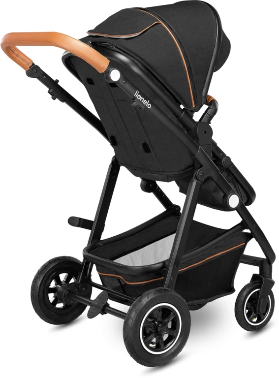 Дитячий візочок 2 в 1 Lionelo Amber Grey Graphite